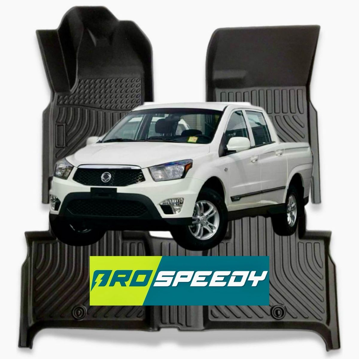 GENERICO - PISOS CALCE PERFECTO PROSPEEDY SSANGYONG ACTYON SPORT 2012+
