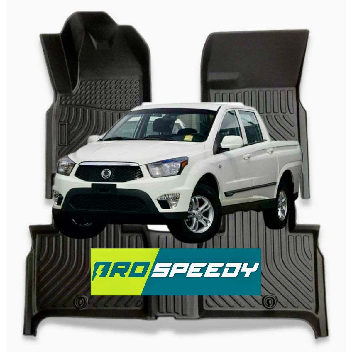 GENERICO - PISOS CALCE PERFECTO PROSPEEDY SSANGYONG ACTYON SPORT 2012+