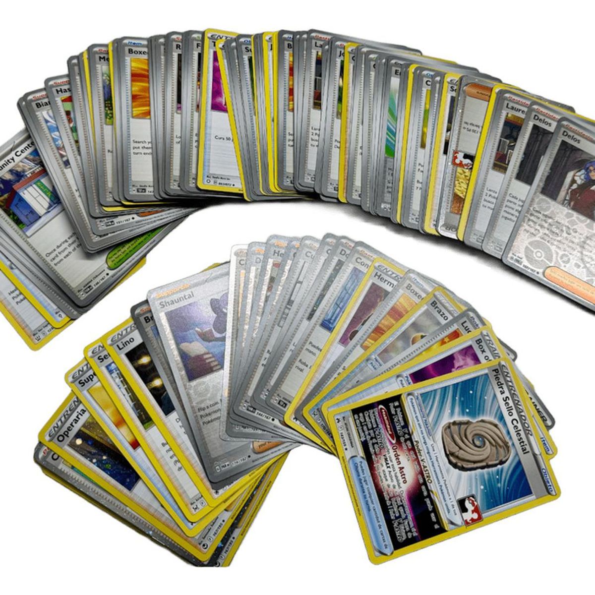 POKEMON - Cartas Originales Pokemon 50 Entrenadores Sin Repetir