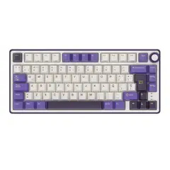ROYAL KLUDGE - Teclado Mecánico Español Rk R75 Blackberry Silver switch