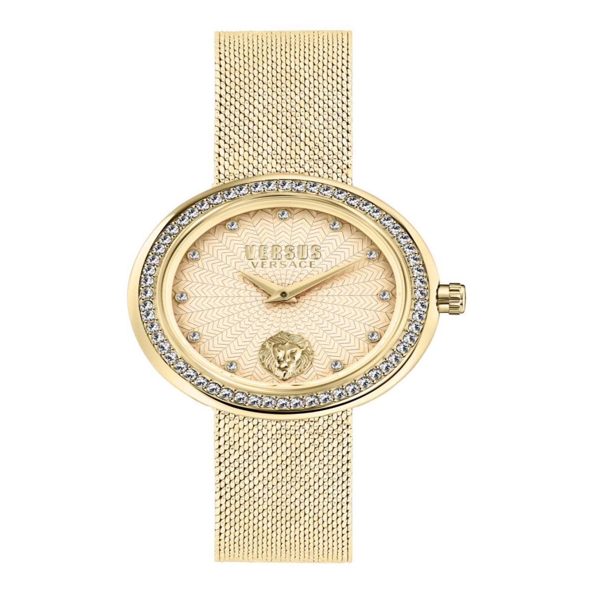 VERSACE - RELOJ VERSUS VERSACE VSPEN5321 PARA MUJER DORADO DE ACERO INOXIDABLE