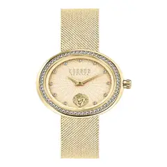 VERSACE - RELOJ VERSUS VSPEN5321 PARA MUJER DORADO DE ACERO INOXIDABLE