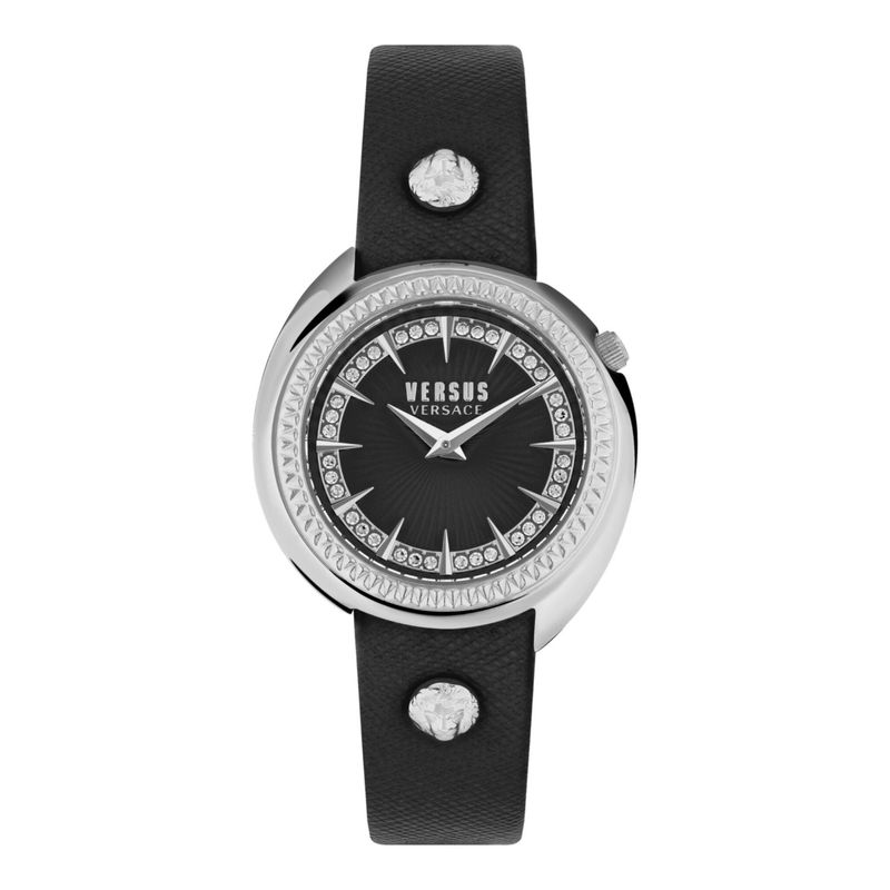 VERSACE - Reloj Tortona Crystal VSPHF2721 Versus Versace para Mujer en Negro