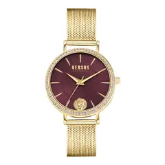 VERSACE - Reloj Mar Vista Crystal VSP1F3021 Versus para Mujer en Dorado
