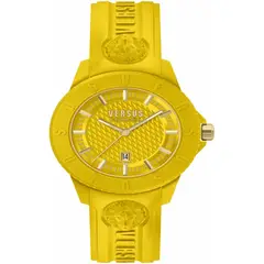 VERSACE - Reloj Versus VSPOY8321 para hombre en amarillo