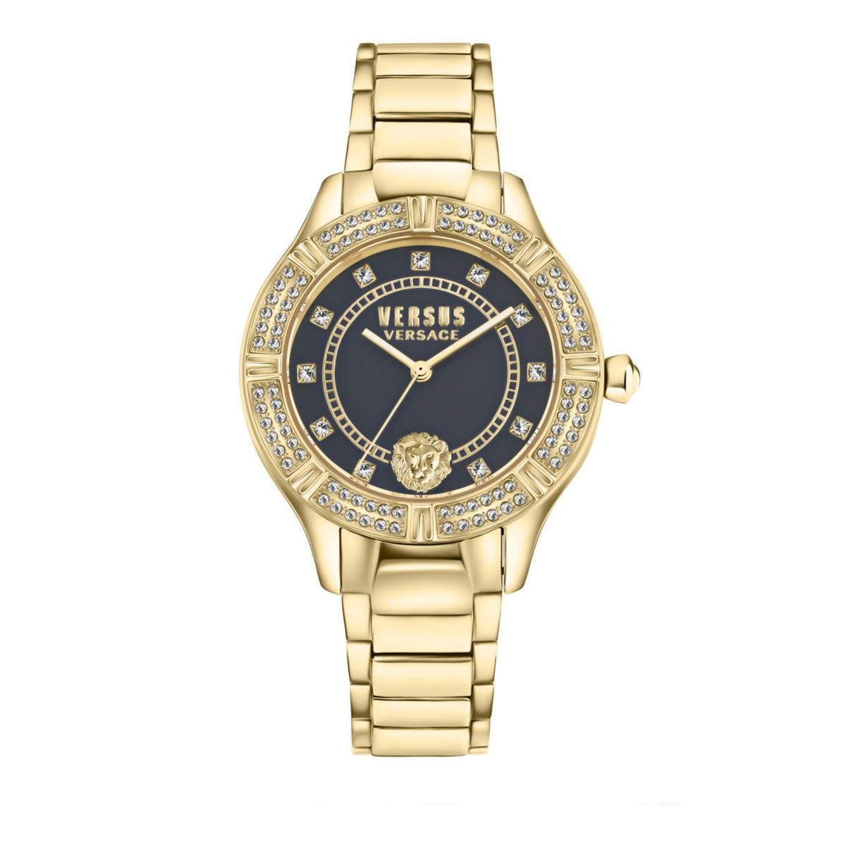 VERSACE - Reloj Canton Road Crystal VSP264221 Versus Versace Mujer en Dorado