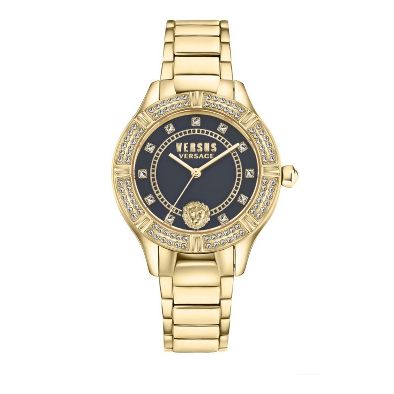VERSACE - Reloj Canton Road Crystal VSP264221 Versus Versace Mujer en Dorado