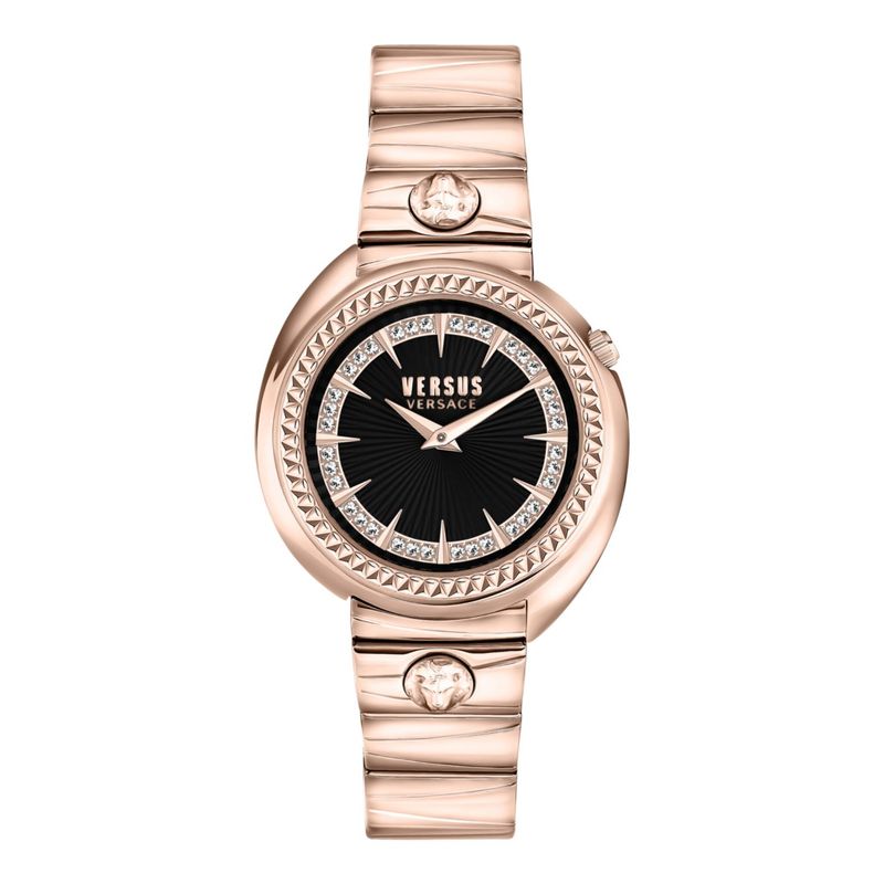 VERSACE - Reloj Tortona Crystal VSPHF3421 Versus Versace para Mujer en Oro rosa