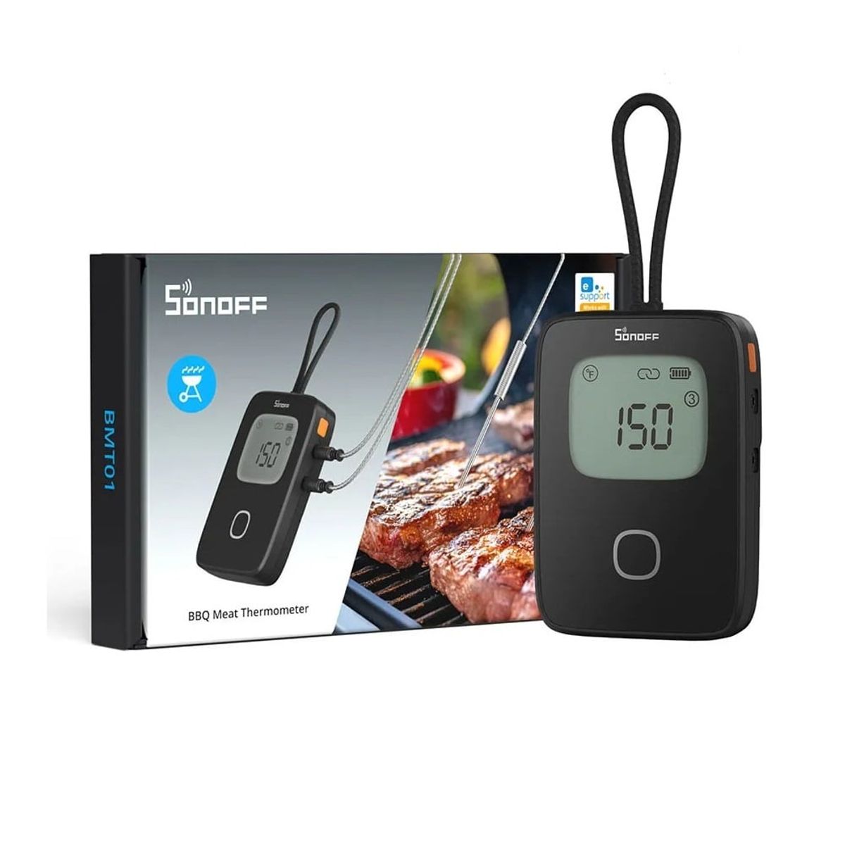 SONOFF - Termómetro para Carne Asados WiFi - Sonoff BMT01