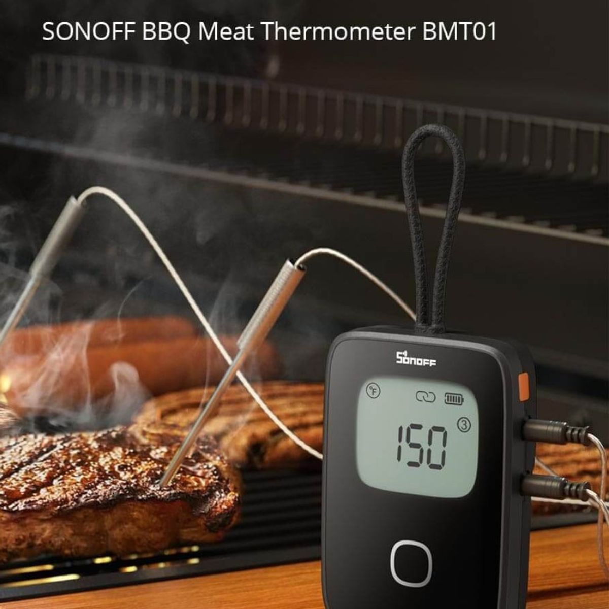 SONOFF - Termómetro para Carne Asados WiFi - Sonoff BMT01