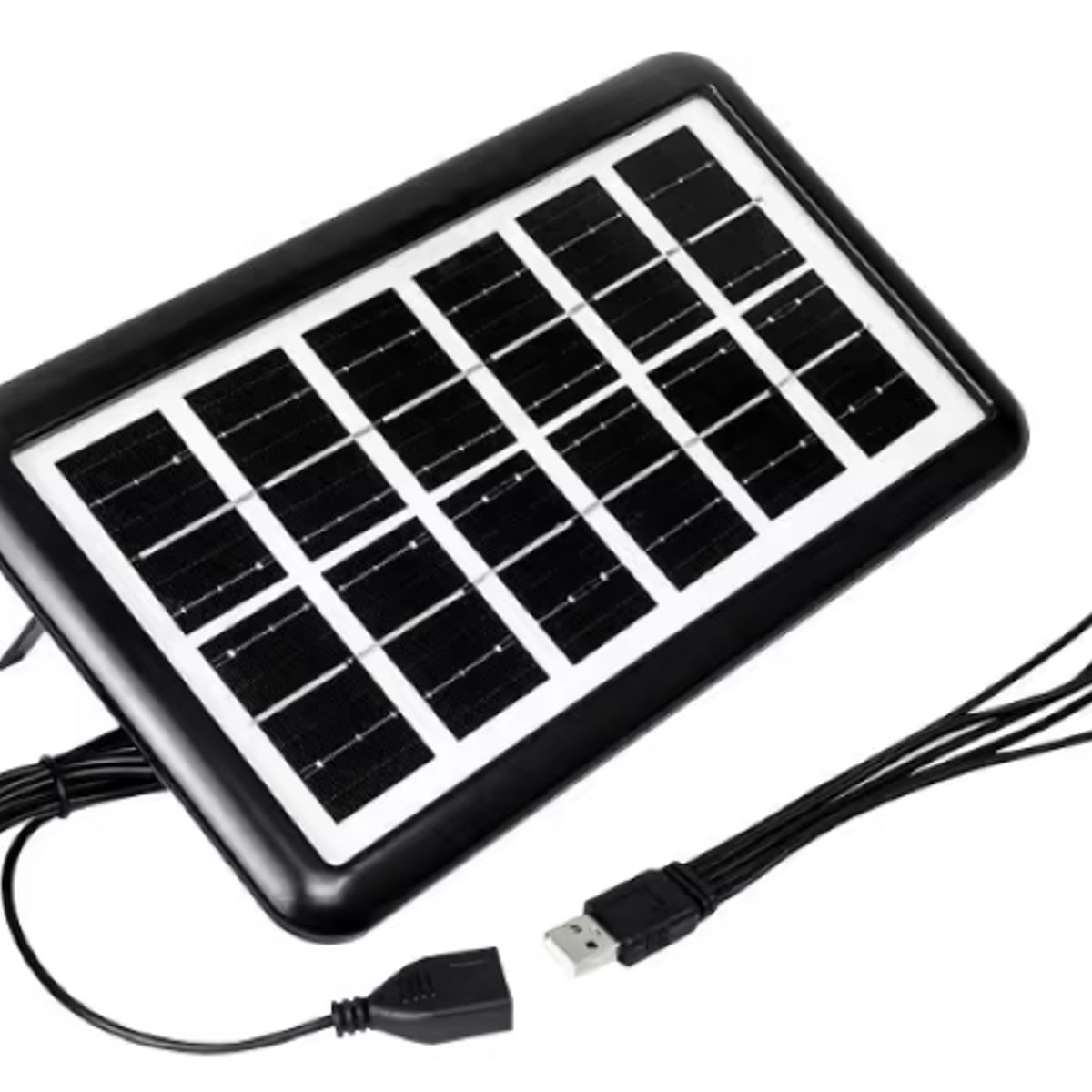 GENERICO - Panel Solar Portátil Multifuncional  Carga Usb