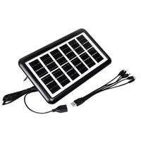 Panel Solar Portátil Multifuncional Carga Usb