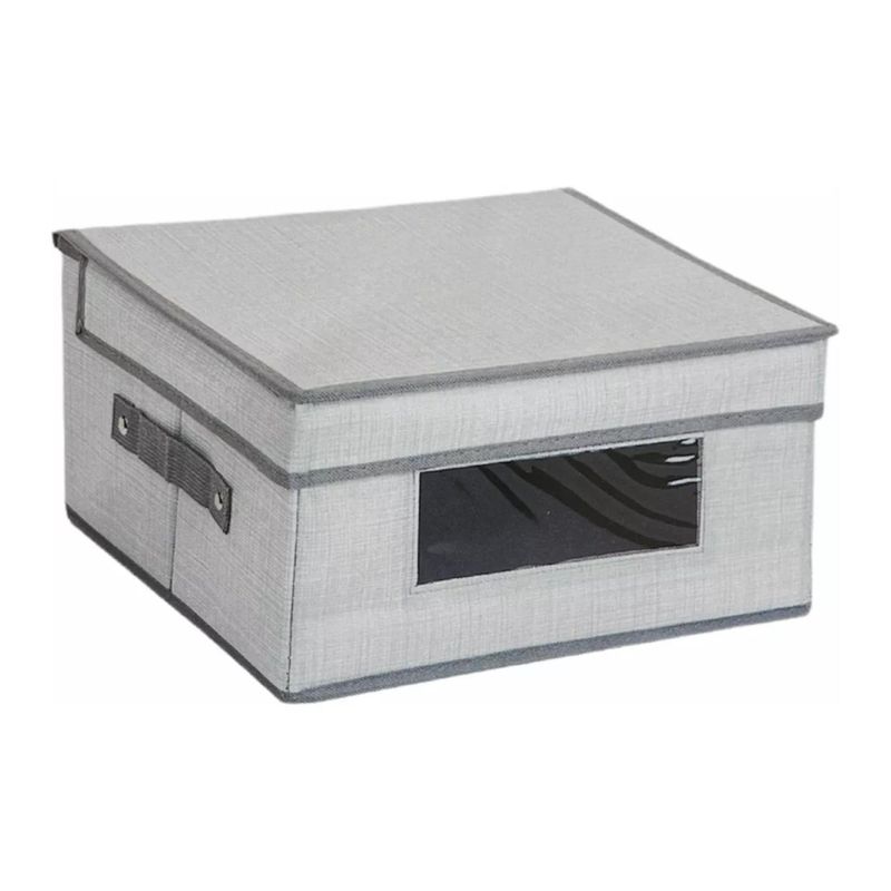 GENERICO - Caja Organizadora De Tela Plegable Ropa Closet 50x30x20cm