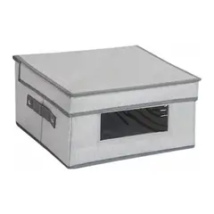 GENERICO - Caja Organizadora De Tela Plegable Ropa Closet 50x30x20cm