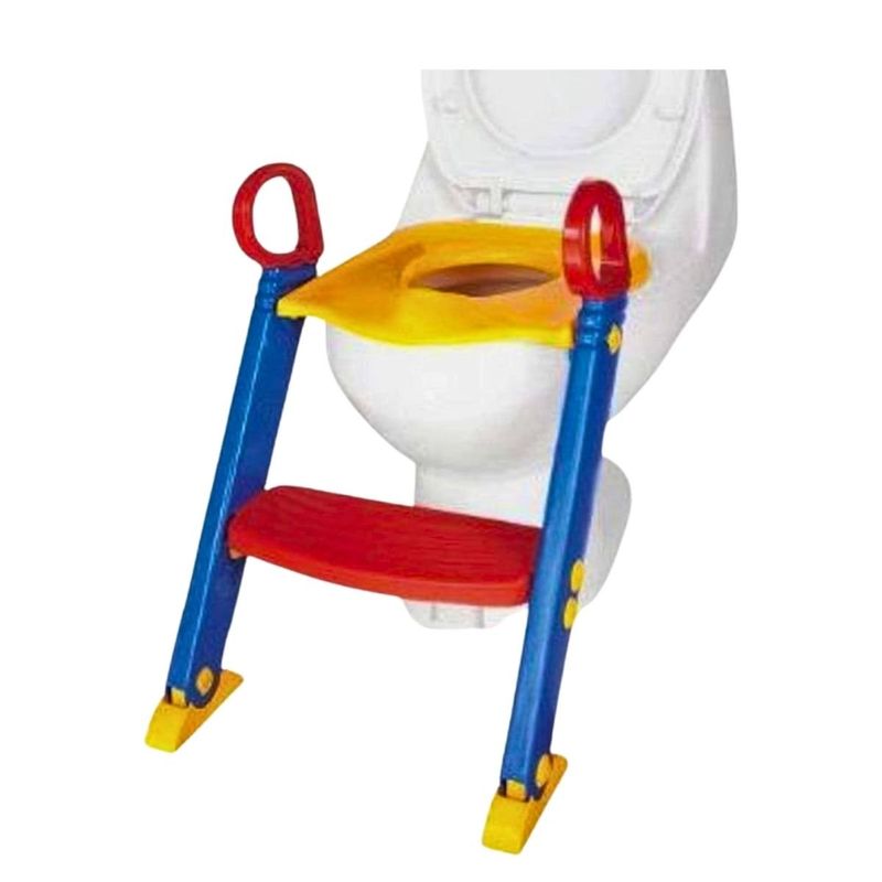 GENERICO - Adaptador De Baño Con Escalera Para Niños