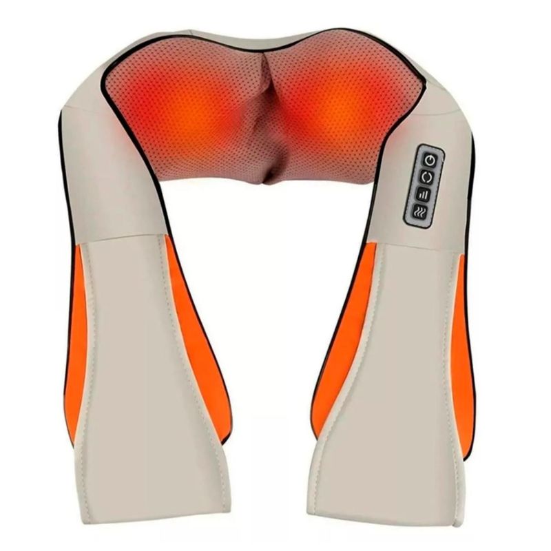 GENERICO - Chaleco Masajeador De Espalda Y Cuello Antiestres