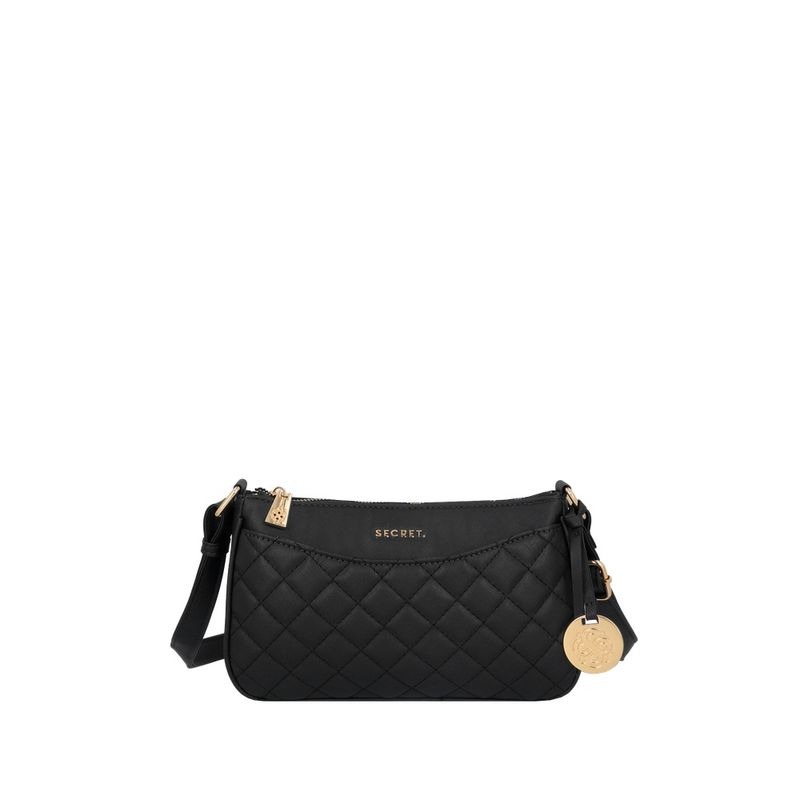 SECRET - Bandolera Secret Murcia FW25 S Negro