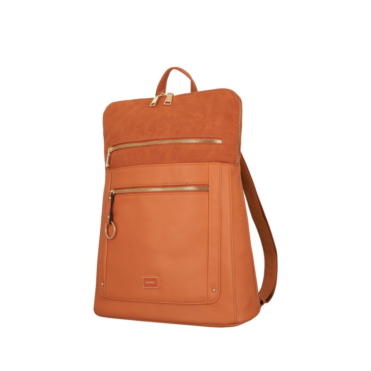 SECRET - Mochila Notebook Secret Lourdes FW25 Café Medio 15"