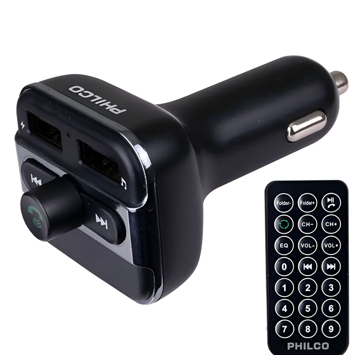 PHILCO - Reproductor de Música para Auto - Transmisor FM Smart BT400