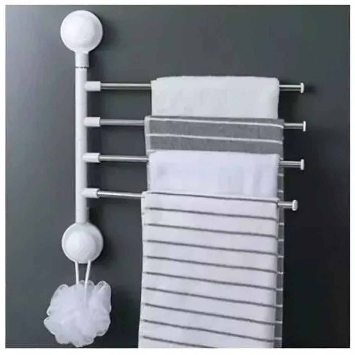 GENERICO - Colgador De Toallas Con Soporte Para Secador