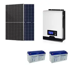 GENERICO - Kit Solar Autónomo 1000W Energía Renovable para Hogares y Empresas