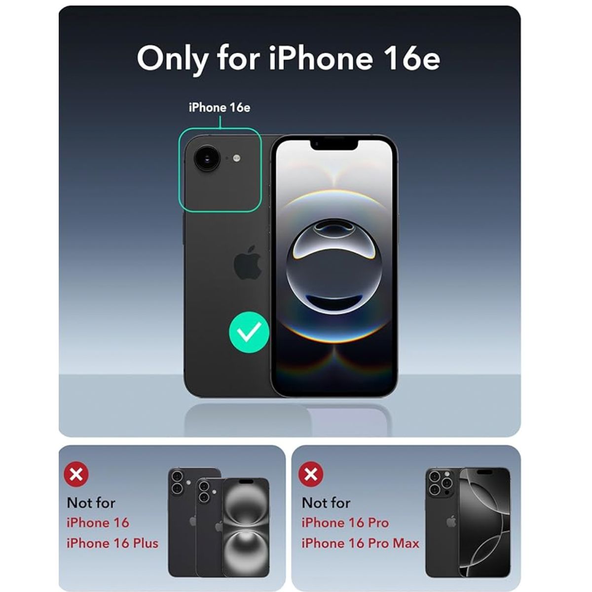 JOIGO - Carcasa Transparente + Lamina Hidrogel Clear Para iPhone 16E