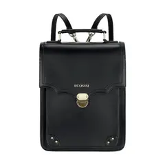 ECOSUSI - Mochila Vintage Aria para tablet 11” - Negro