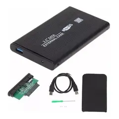 DM - Cofre Case Disco Duro Usb 3.0 Metálico 2.5 (ssd O Hdd)