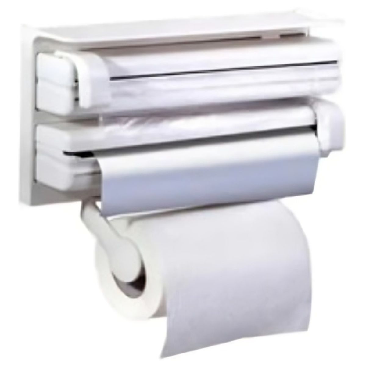 GENERICO - Mueble Dispensador De Papel Cocina 3 En 1