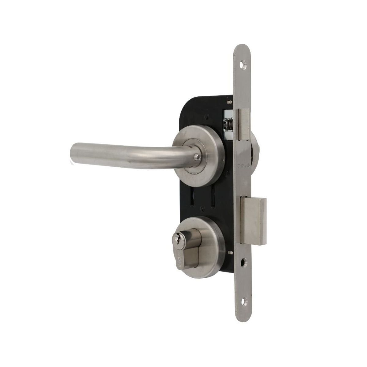 ODIS - Cerradura Embutir Odis 102 Dormitorio Manilla 2380 - Plata