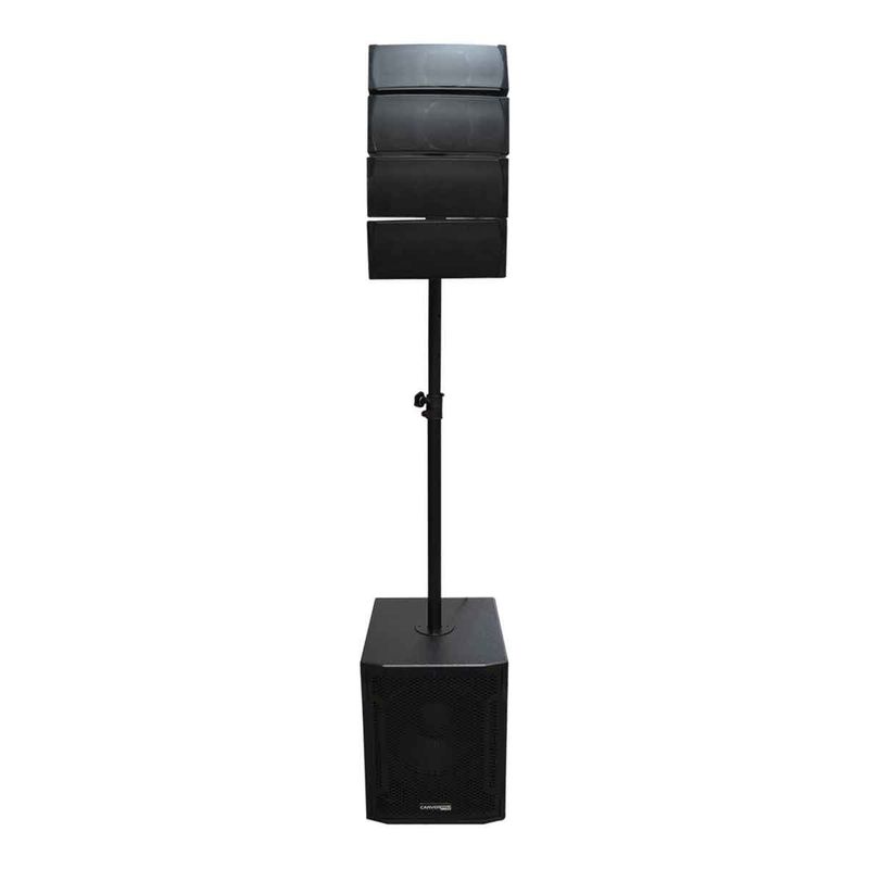 CARVERPRO - SISTEMA ARRAY SUB12+4 SATS 550W RMS 1500W MAX CSR-124 CARVERPRO