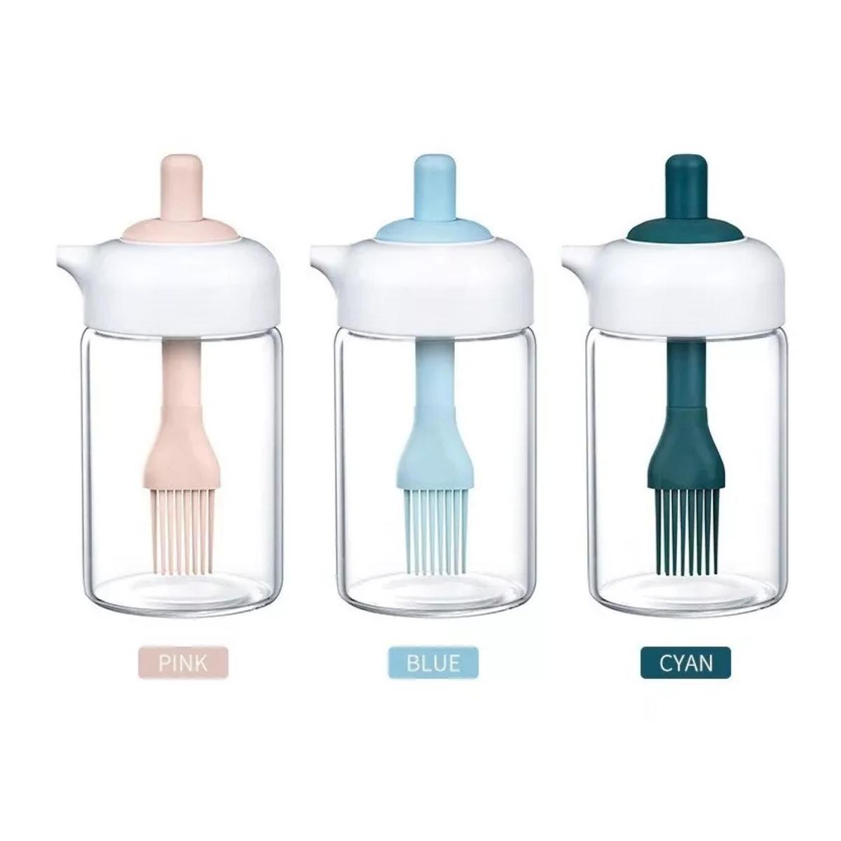 GENERICO - Dispensador De Aceite Con Brocha Botella De Aceite Cocina