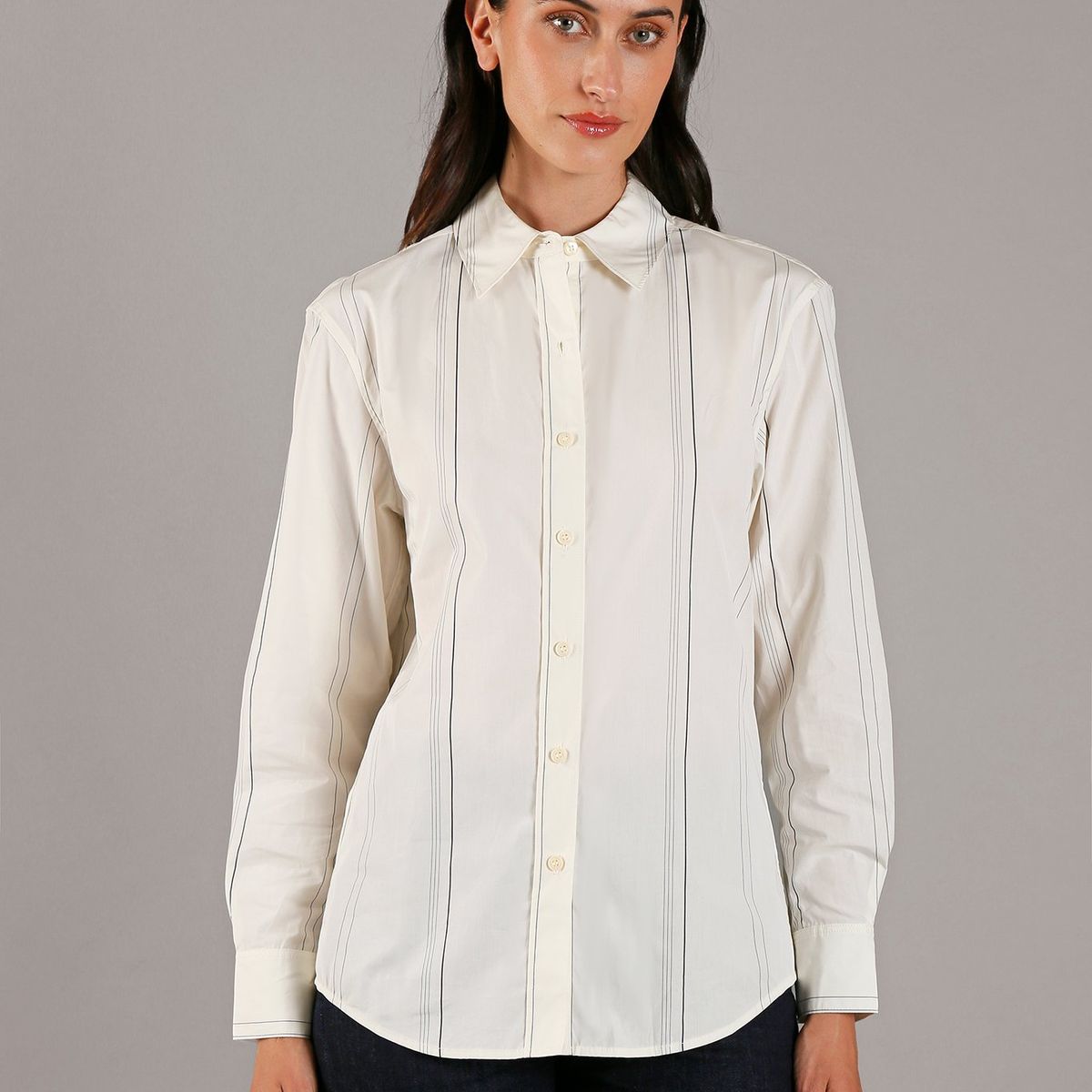 CALVIN KLEIN - Camisa Cotton Regular Fit Blanco Calvin Klein
