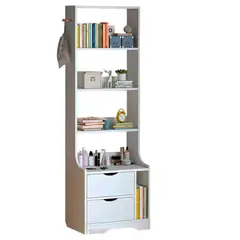 DETODOYMAS - Velador con respaldo 48x35x120cm Chic Home - Blanco