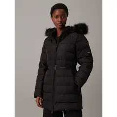 CALVIN KLEIN - Parka Padded Scuba Negro