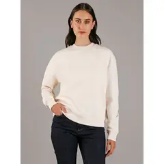CALVIN KLEIN - Polerón Hero Logo Beige