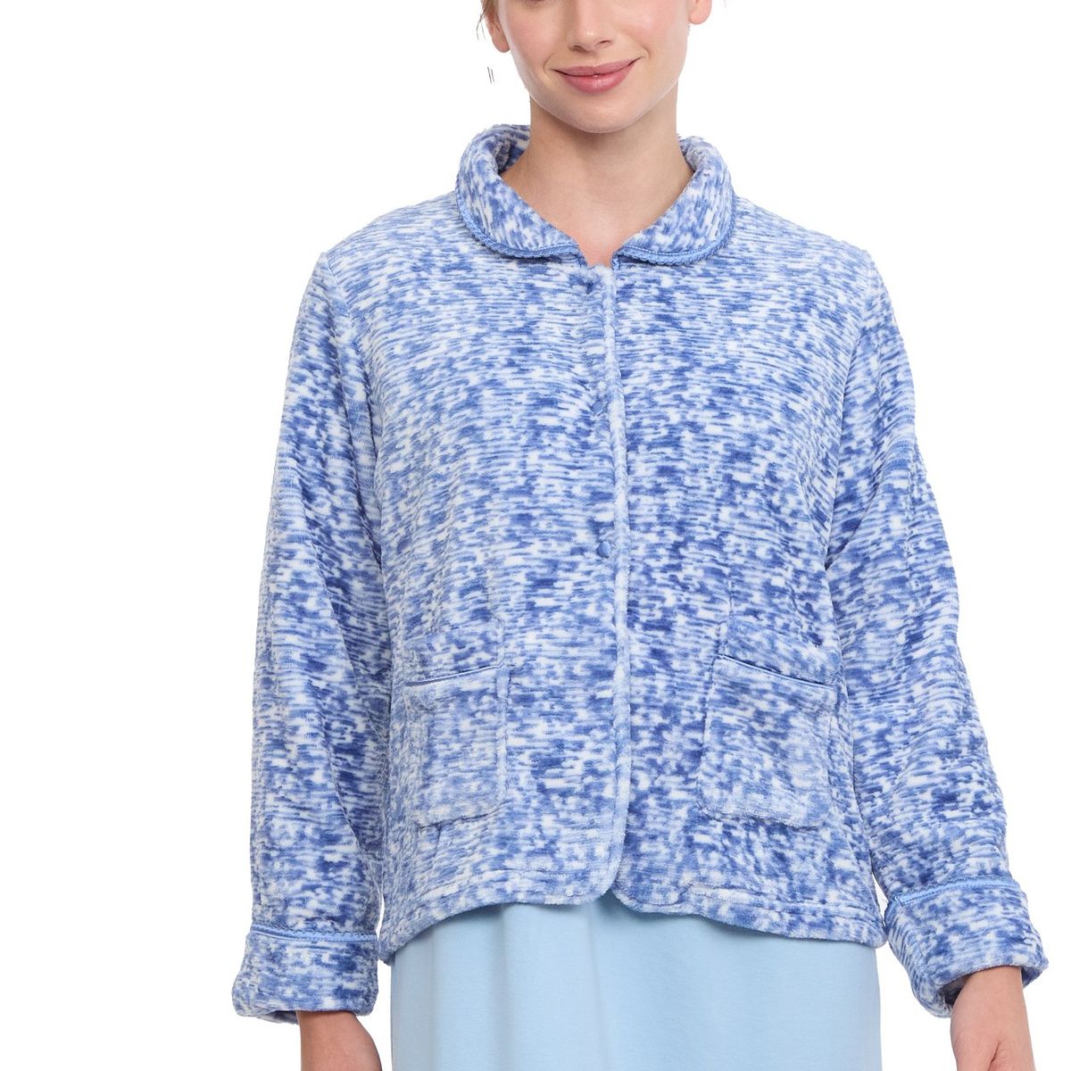 BECKIL - BECKIL COD B114 MAÑANITA POLAR ESTAMPADA