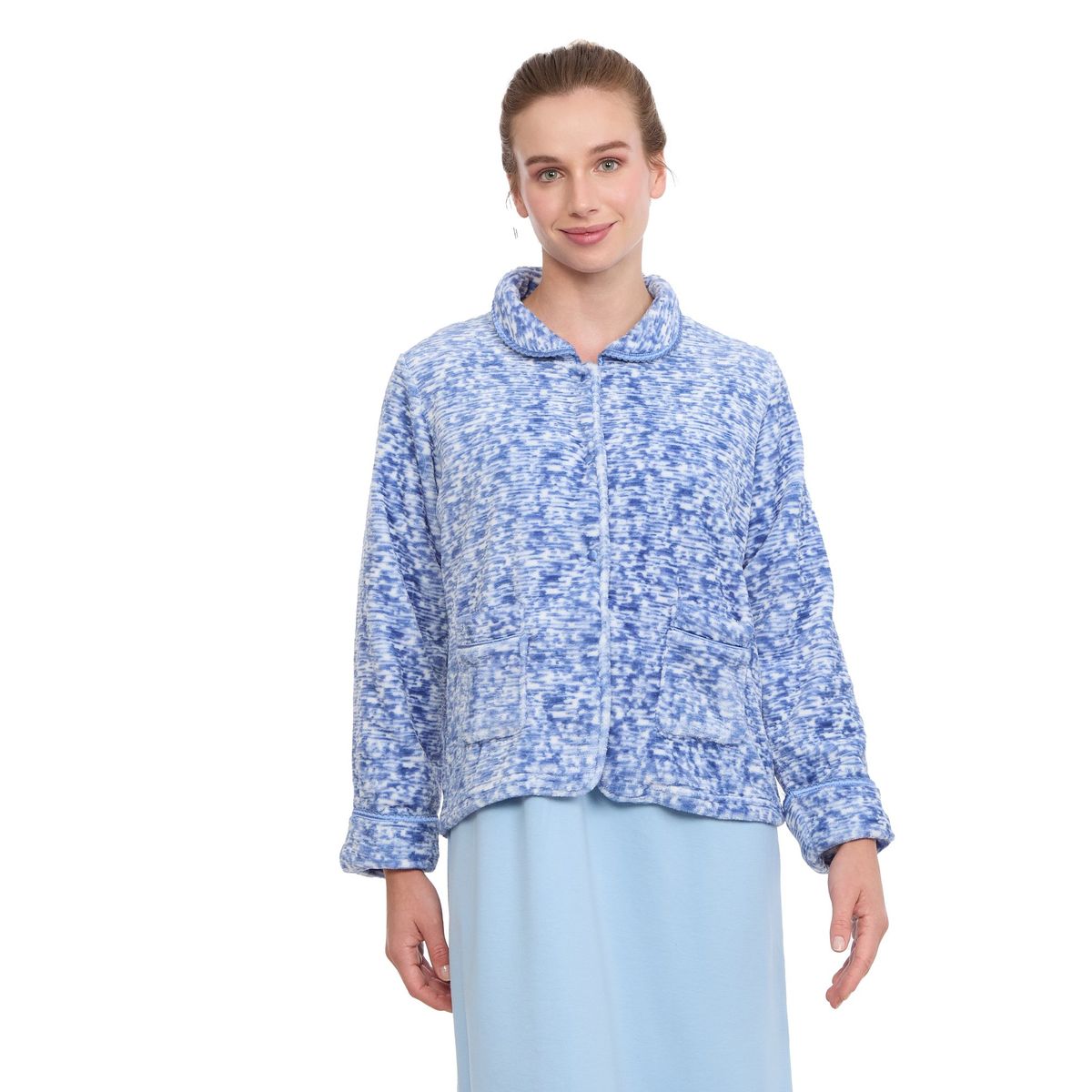 BECKIL - BECKIL COD B114 MAÑANITA POLAR ESTAMPADA