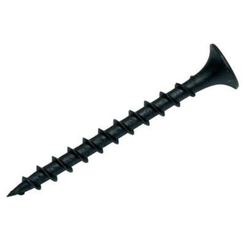 GENERICO - TORNILLO DRYWALL VOLCANITA-MADERA NEGRO 3