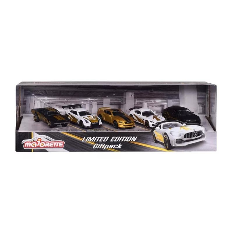 GENERICO - Juguete Pack 5 Autos 1:62 Metalicos Limited Edition Infantil
