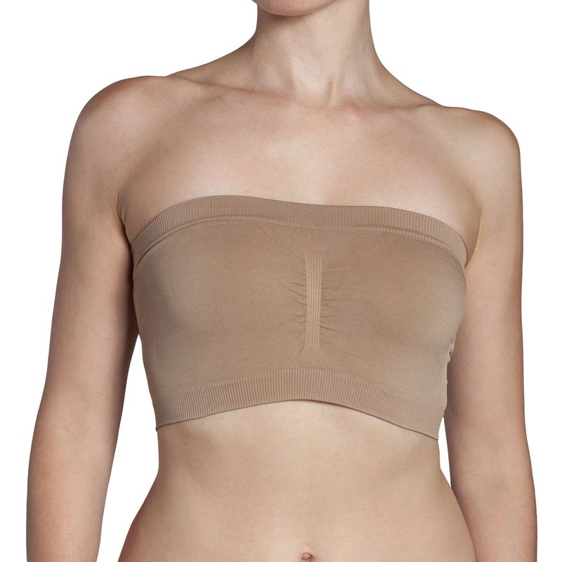 MONARCH - Polera Esencial Mini Bandeau Nude Monarch