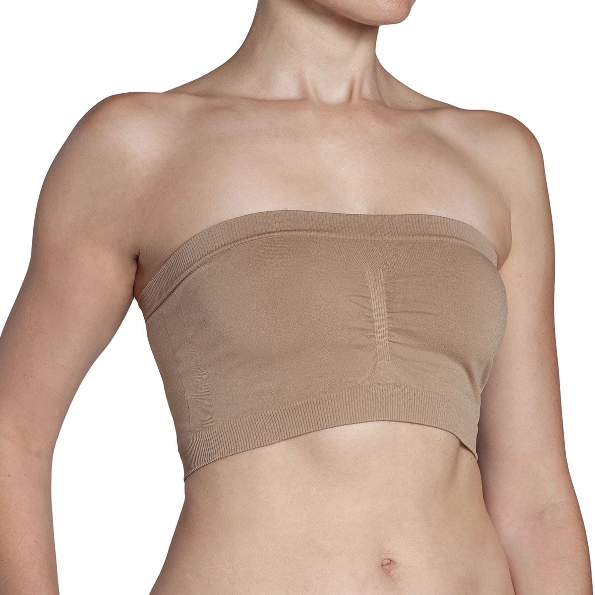 MONARCH - Polera Esencial Mini Bandeau Nude Monarch