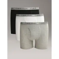 CALVIN KLEIN - Pack 3 Bóxers Brief para Niño Multicolor
