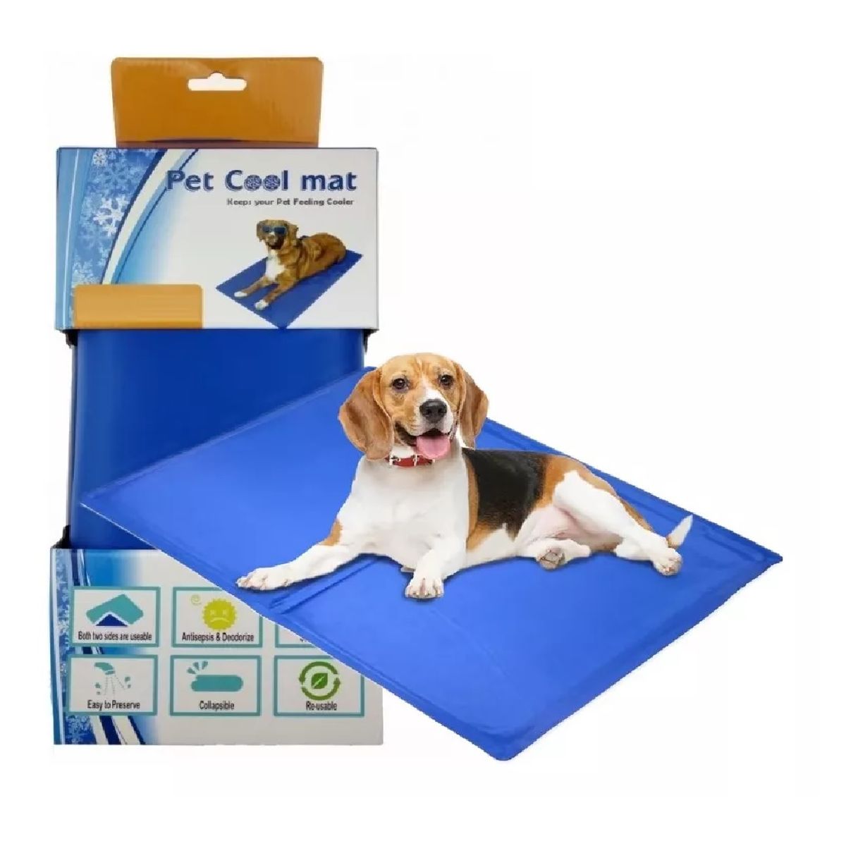 GENERICO - Manta Refrescante Perro Manta Termica Mascotas 50x40cm