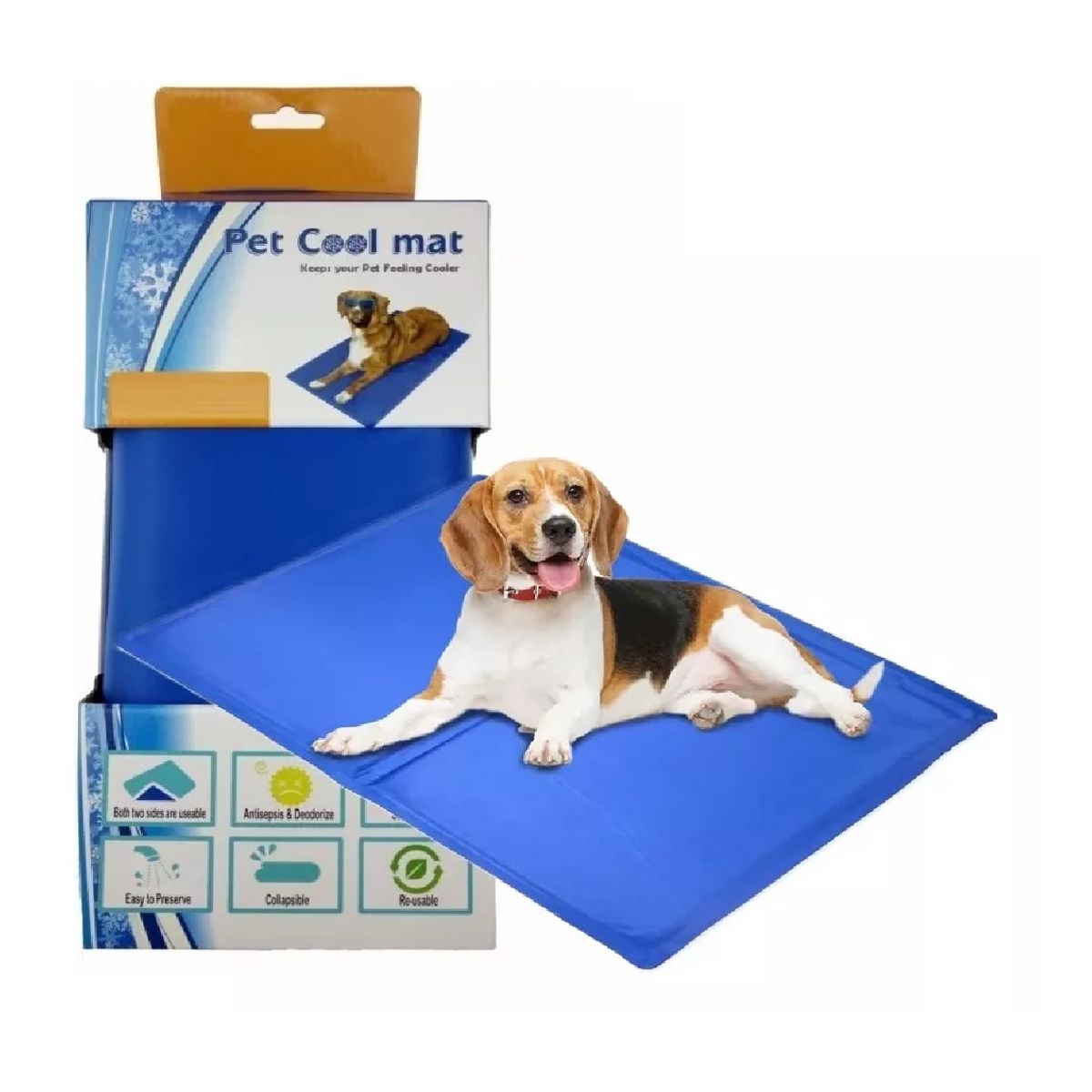 GENERICO - Manta Refrescante Perro Manta Termica Mascotas 50x40cm