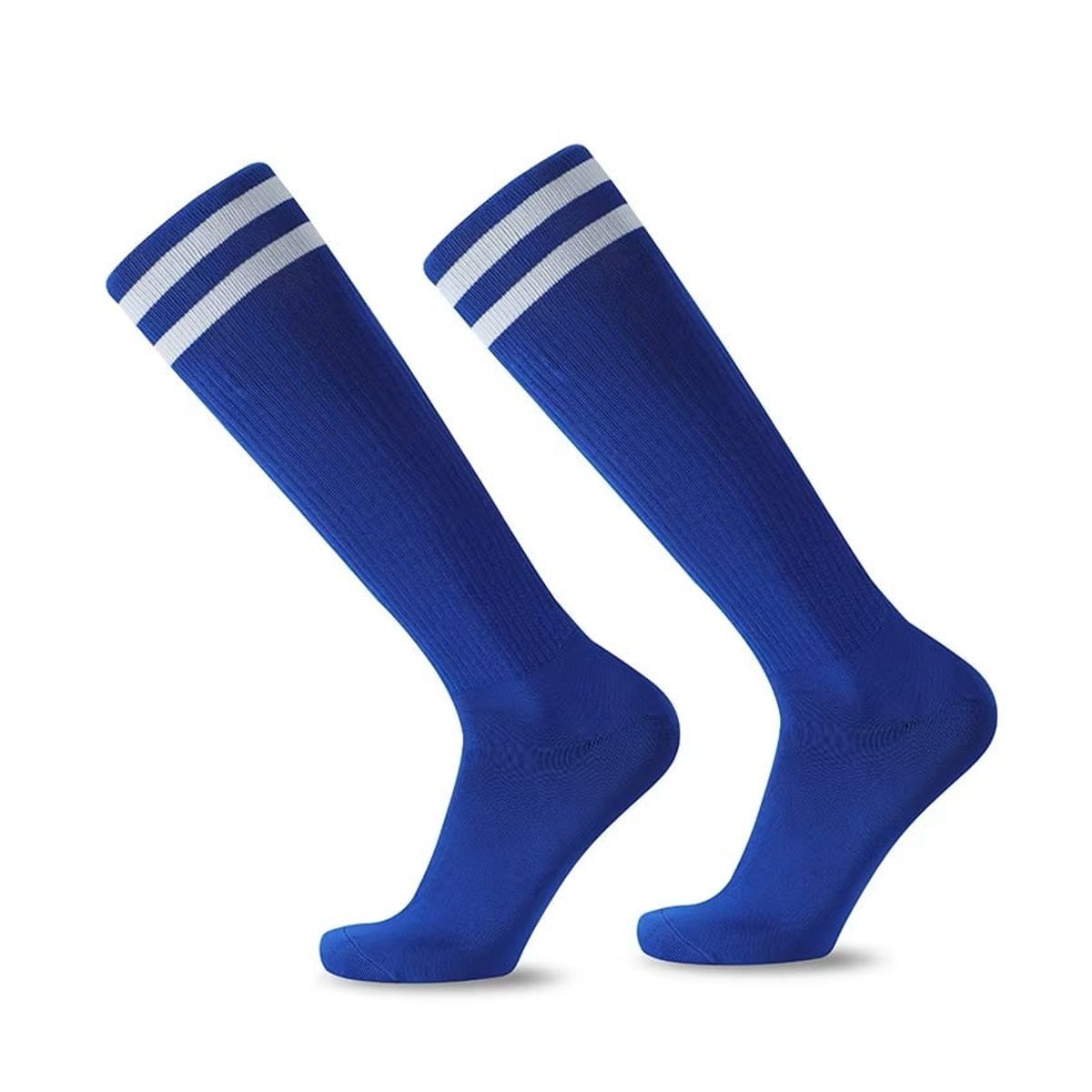 GARSIL - x3 Calcetas Deportivas De Futbol Con Lineas - Medias Soccer - Unisex