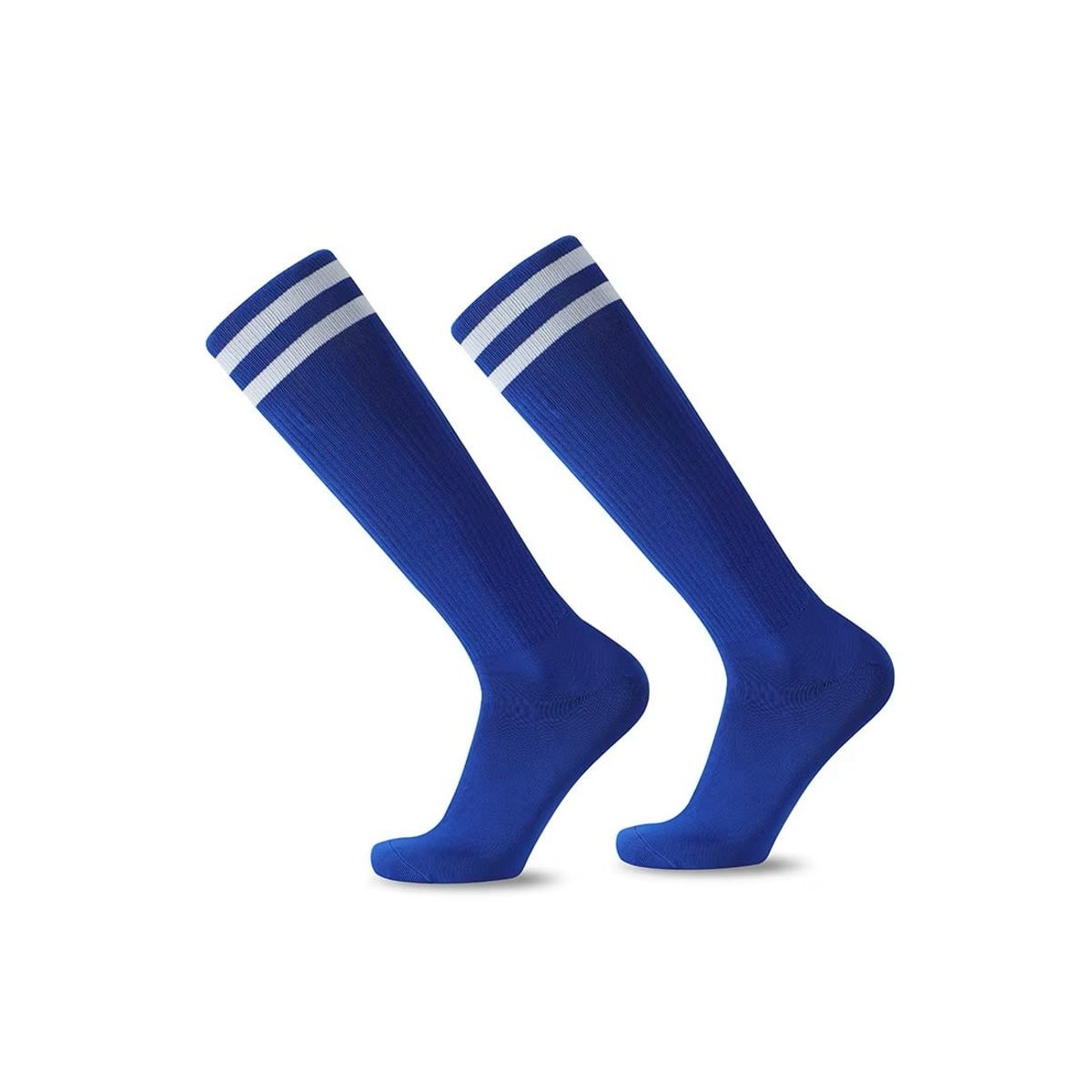 GARSIL - x3 Calcetas Deportivas De Futbol Con Lineas - Medias Soccer - Unisex