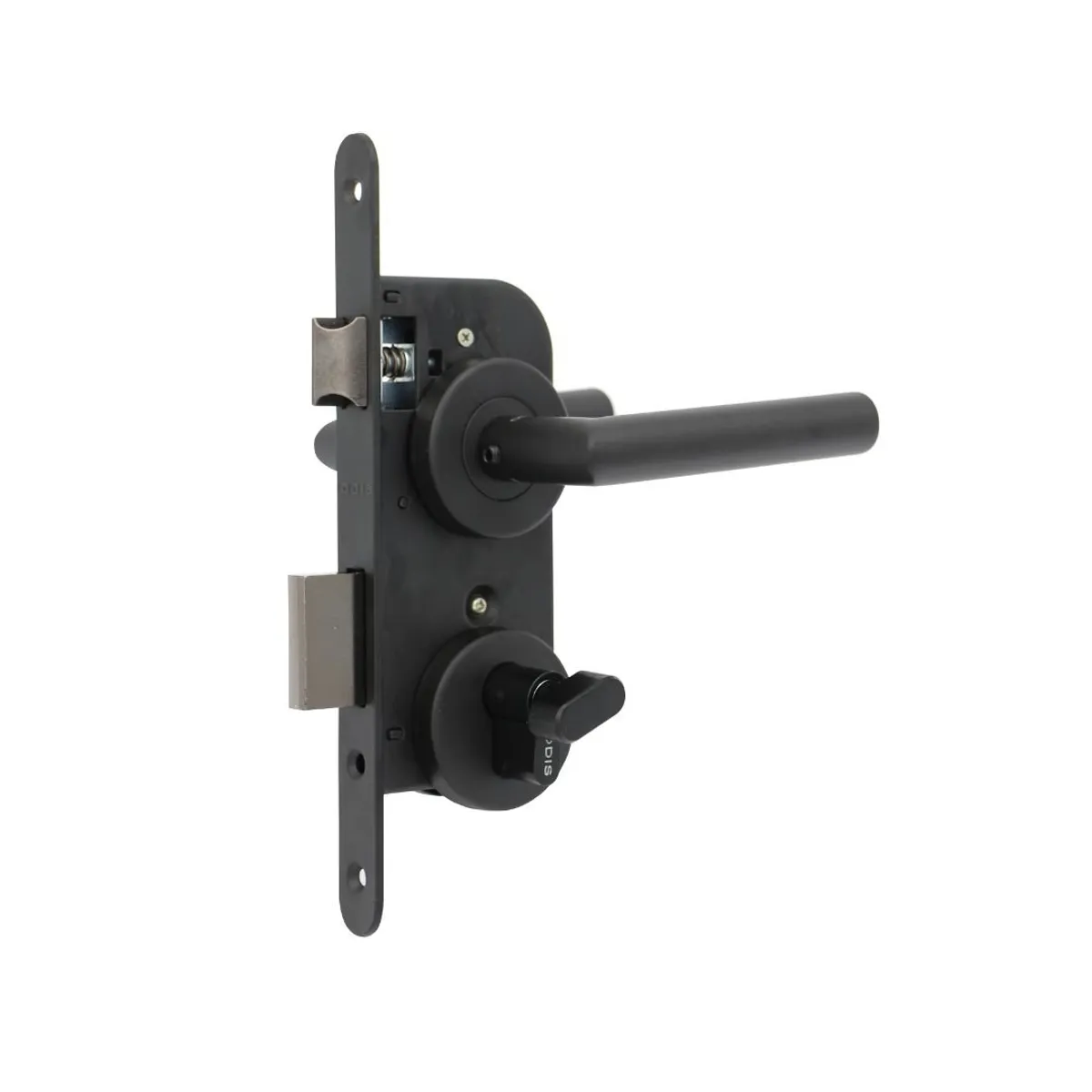 ODIS - Cerradura Embutir Odis 102 Baño Manilla 2480 (45-50) - Negra