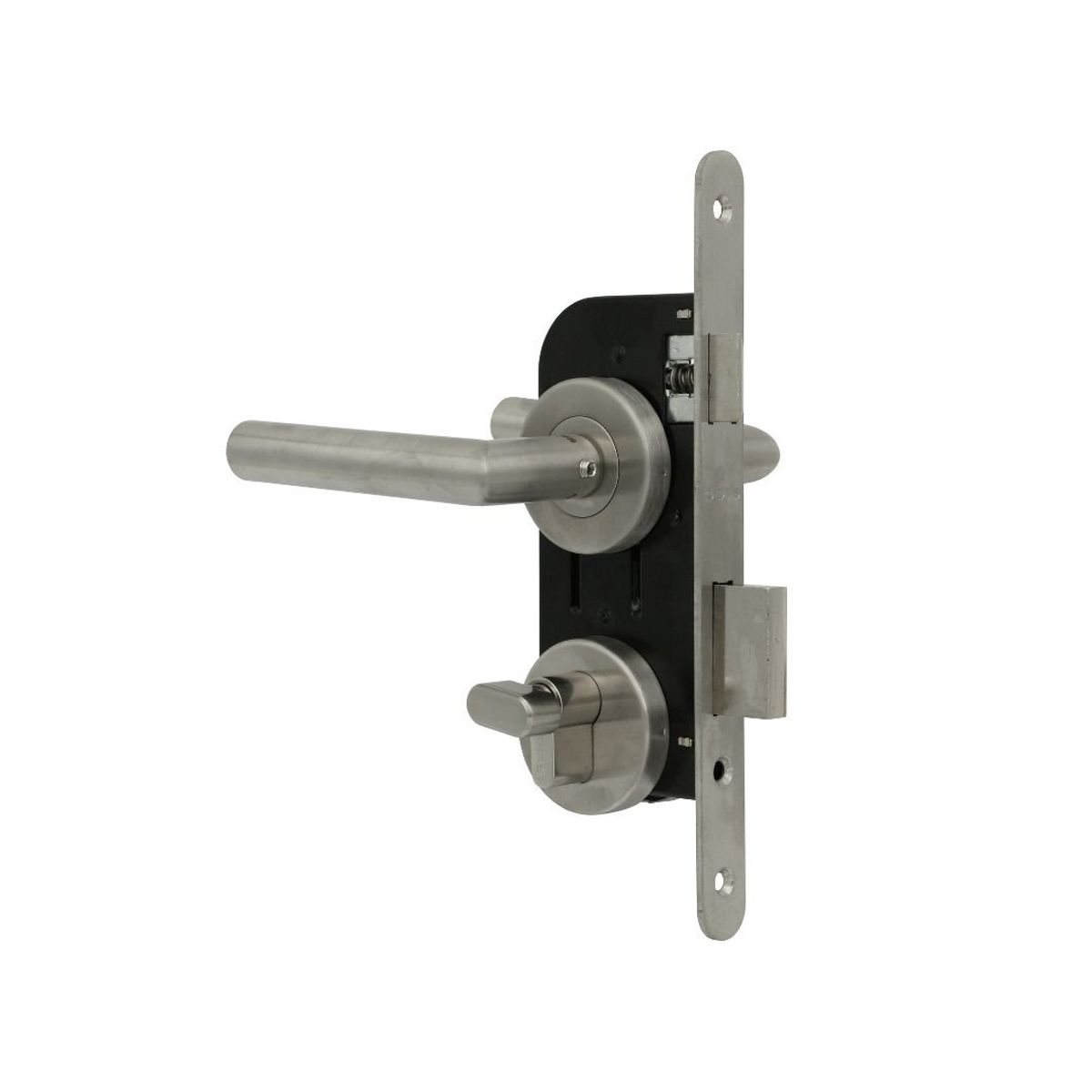 ODIS - Cerradura Embutir Odis 102 Baño Manilla 2480 (45-50) - Plata
