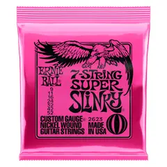 ERNIE BALL - Set 7 Cuerdas Guitarra Eléctrica 9-52 2623